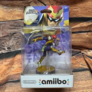 Captain Falcon Amiibo Super Smash Bros Series Nintendo F-Zero New Sealed Figure